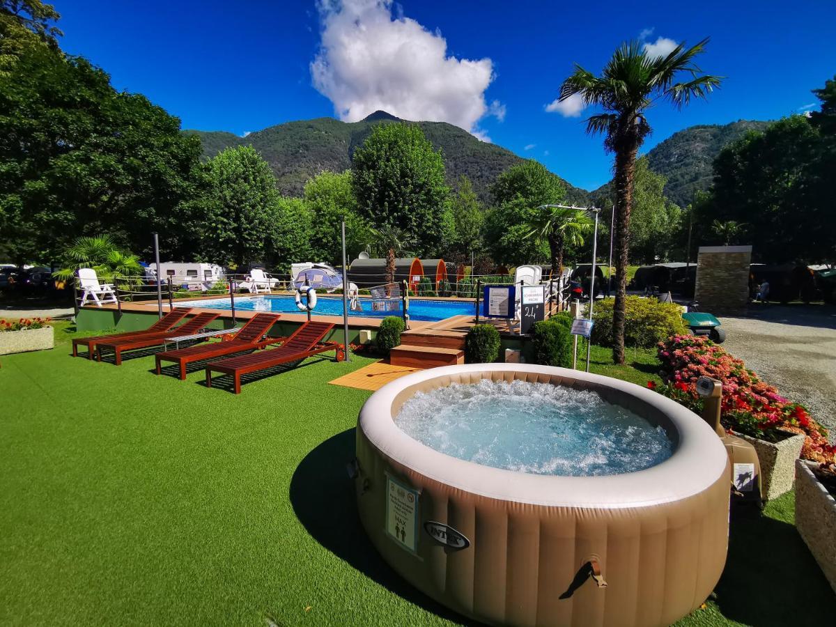 Camping Melezza Losone Exterior foto
