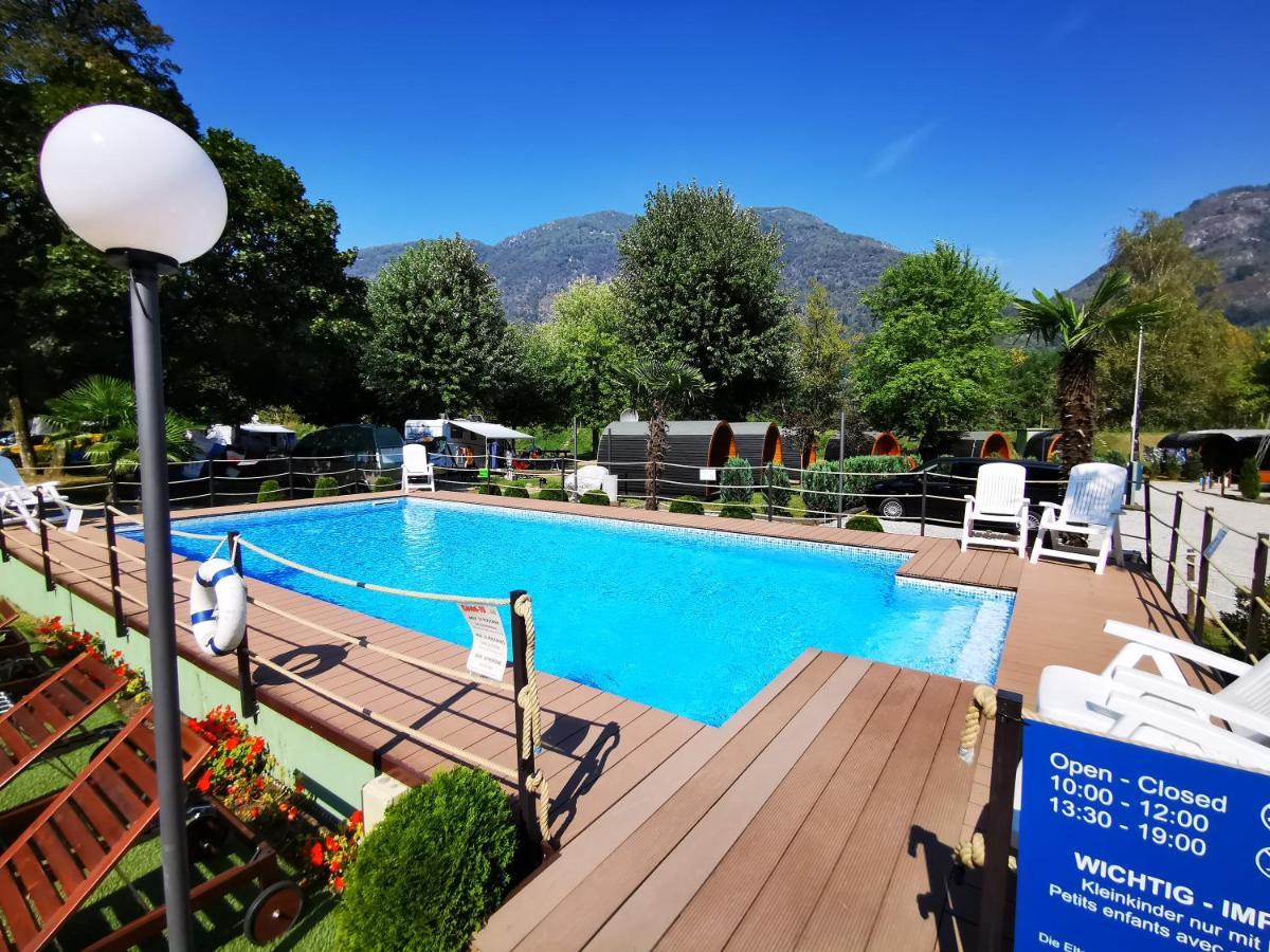 Camping Melezza Losone Exterior foto