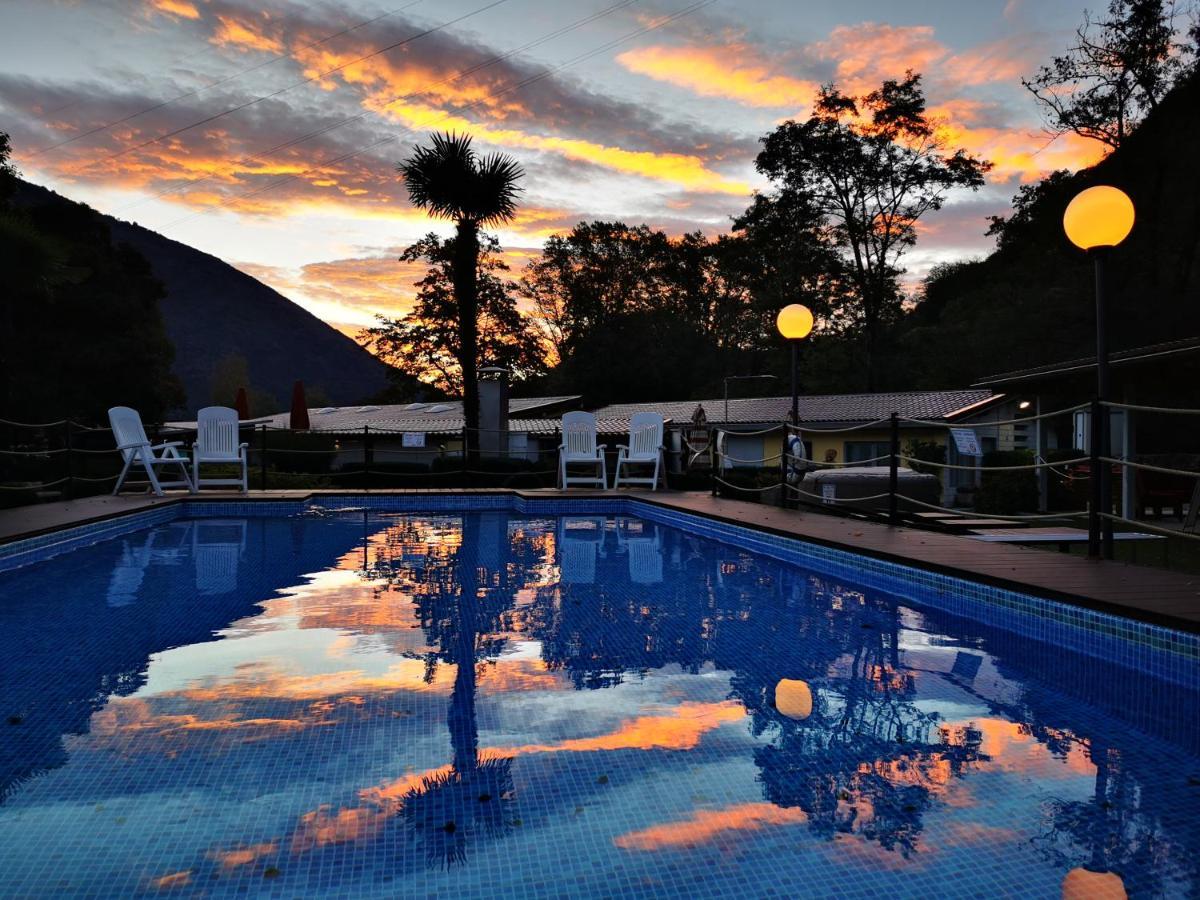 Camping Melezza Losone Exterior foto